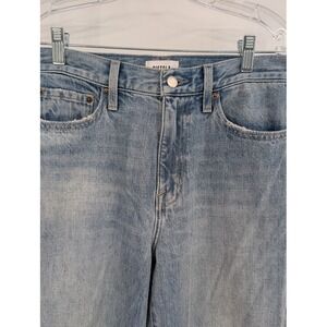 NWT Women's Pistola Stevie High Rise Relax Flair Blue Jeans Distressed sz 27